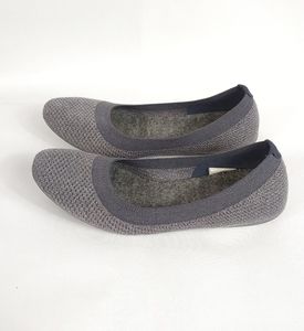 Allbirds Gray Tree Breezers Knit Ballet Flats